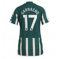 Maglie da calcio Manchester United Alejandro Garnacho #17 Seconda Maglia Femminile 2023-24 Manica Corta